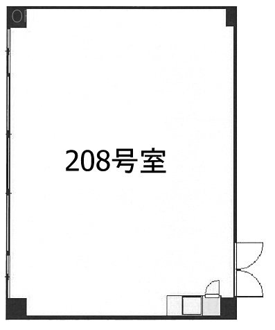 目白ファッション&アートカレッジ208 間取り図