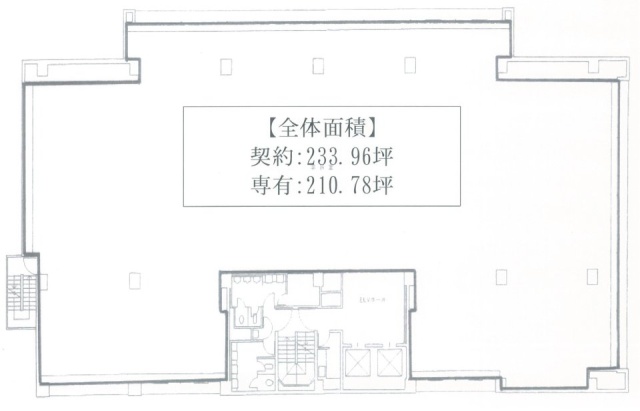 合人社横浜日本大通7ビル3F 間取り図