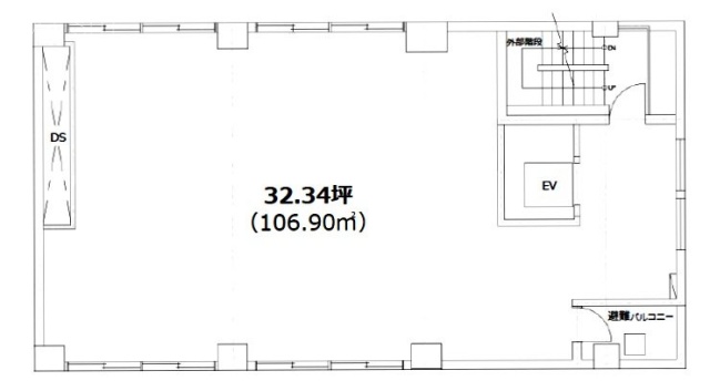 EA1ビル5F 間取り図