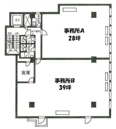 曙ビル401 間取り図