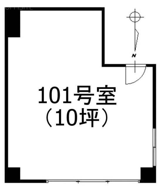 東興ビル101 間取り図