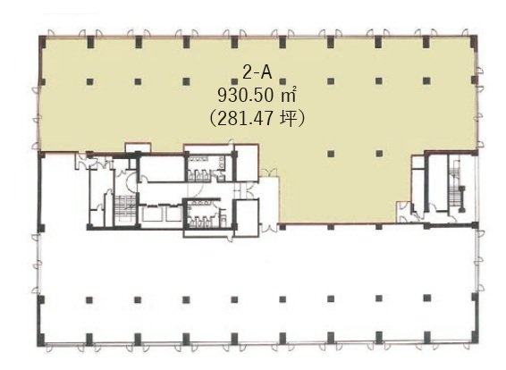 AーPLACE青山(旧 青山プラザビル)A 間取り図