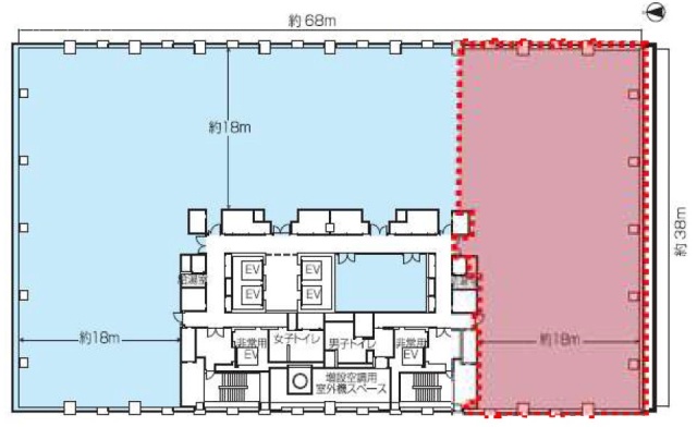 テラススクエア4F 間取り図