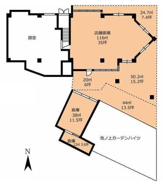 シティコート池ノ上A 間取り図