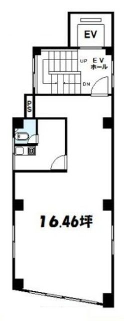 プロスペリタ浅草2F 間取り図