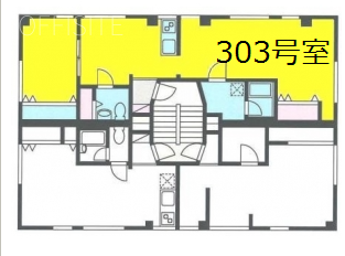 築地TLハイツ303 間取り図