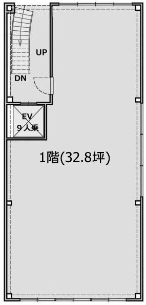 TWG浜松町Ⅱ1F 間取り図