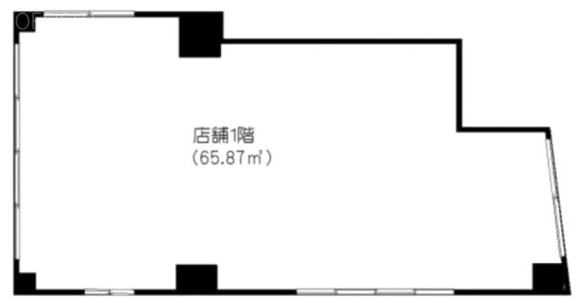 GranDuo下北沢ビル1F 間取り図