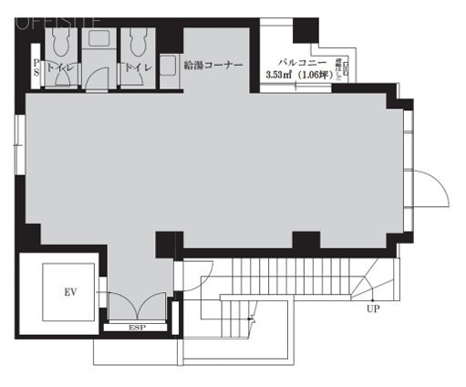 VORT渋谷eastⅡ2F 間取り図