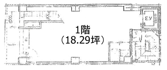 大原ビル1F 間取り図