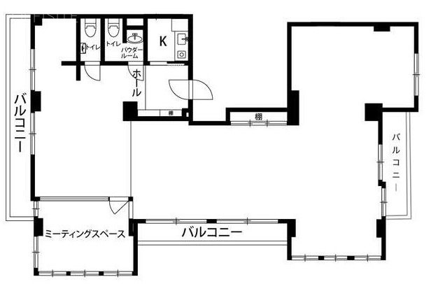 TTKフラット3F 間取り図