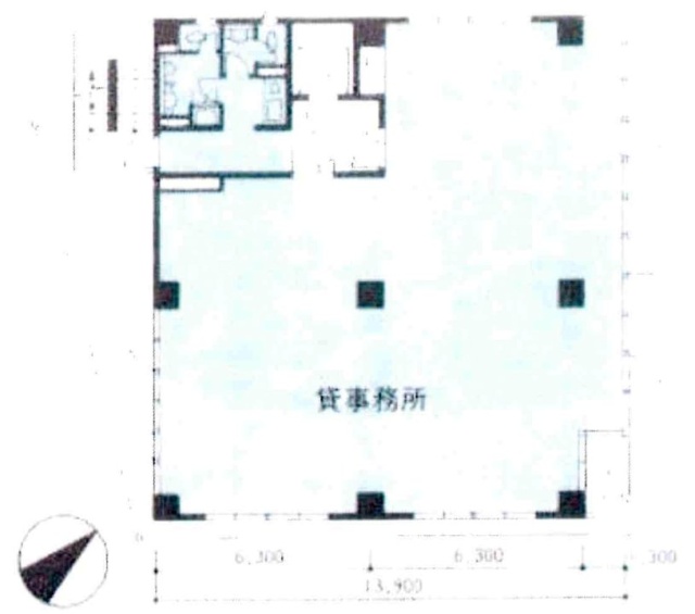 ACN国分寺駅前ビル4F 間取り図