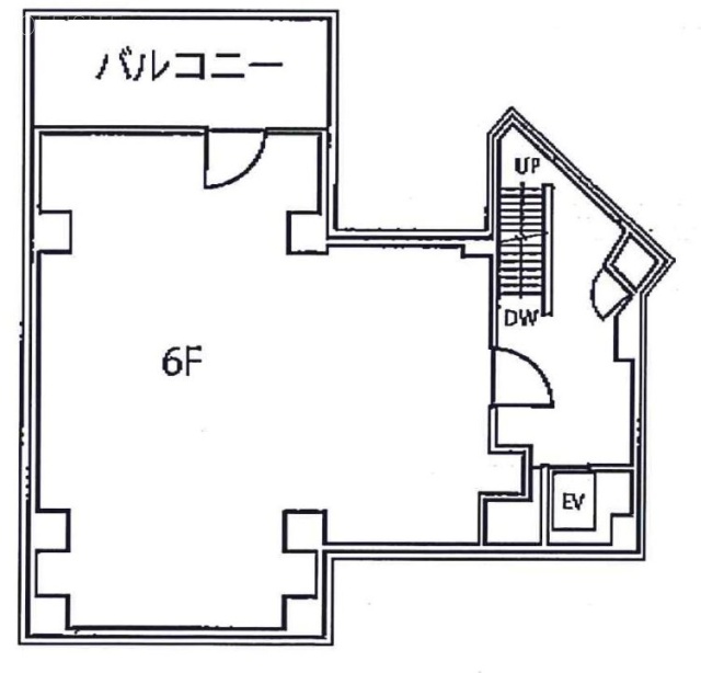 TC第21ビル6F 間取り図