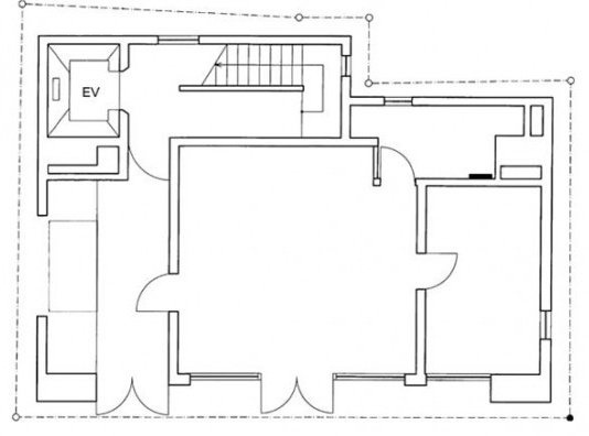 YG横浜1号館ビル1F～5F 1階図面