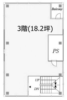 ザ・シティ白金3F 間取り図