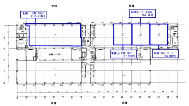 タイム24ビル東1 間取り図