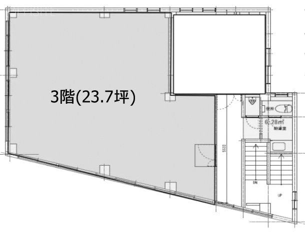 白川ビル3F 間取り図