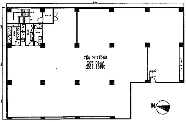 G1ビル201 間取り図