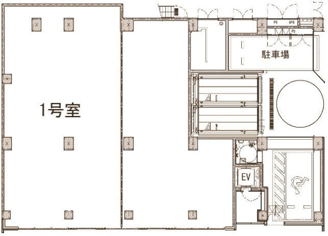 NREG赤坂ビル1F 間取り図