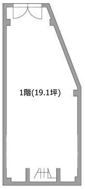 港区南青山三丁目ビル101 間取り図