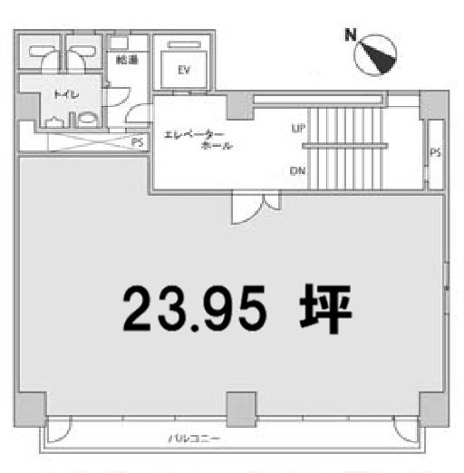 アミックス大塚ビル2F 間取り図