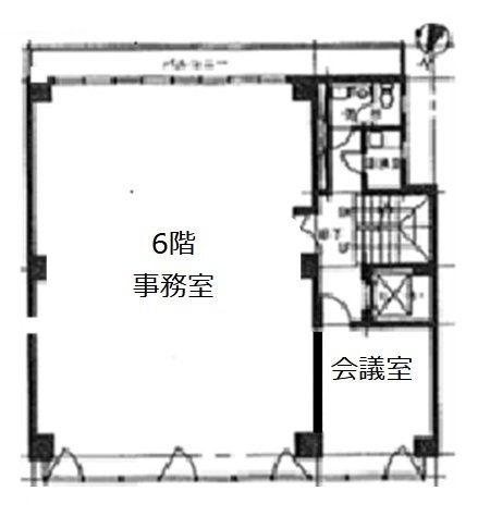 オフィス226F 間取り図