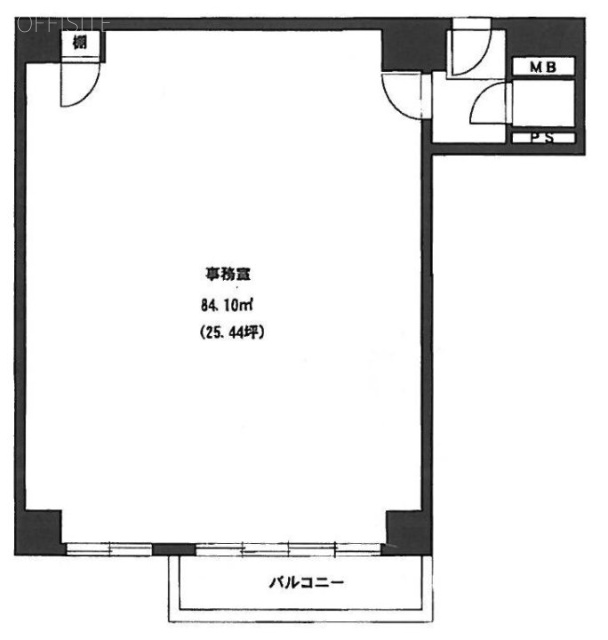 ロイアル一番町2F 間取り図