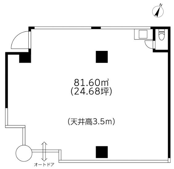 エクセルビル1F 間取り図