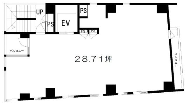 ビオス(Bios)ビル4F 間取り図