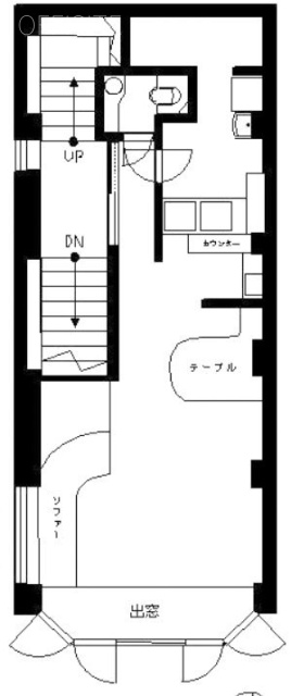 築地小柴ビル2F 間取り図