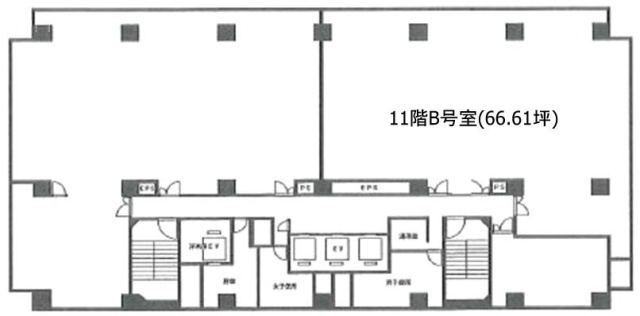 ヨコハマポートサイドビルB 間取り図