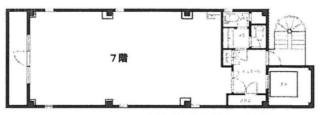 岩本町SYビル7F 間取り図