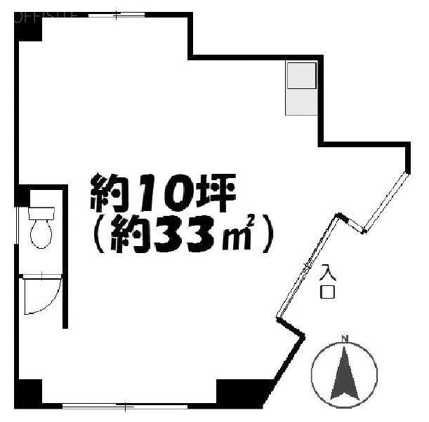岡島ビル1F 間取り図