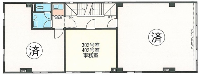 吉武ビル402 間取り図