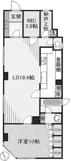 浅草橋MSビル301 間取り図