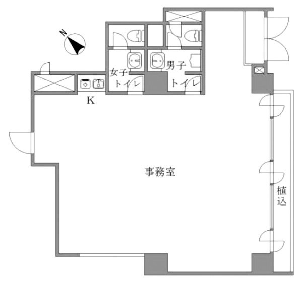 東建シティハイツ鶴見中央101 間取り図