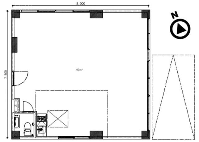 恵比寿NHビル1F 間取り図