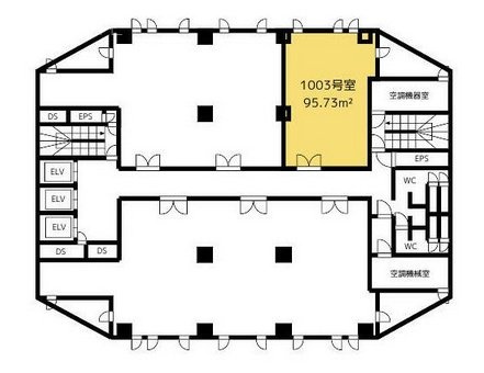ルリエ本厚木1003 間取り図