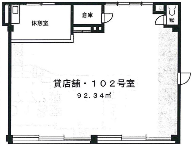 サンライフビル102 間取り図