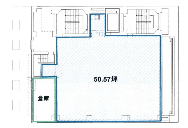 岩清日本橋ビル9F 間取り図