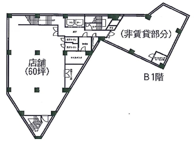 常盤ビルB1F 間取り図