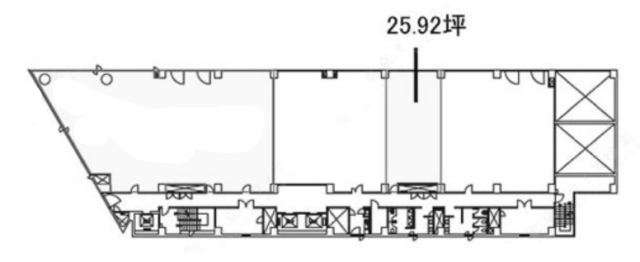 武蔵野ニッセイプラザ5F 間取り図