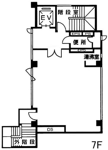 神田TNKビル7F 間取り図