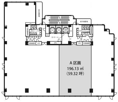 BPRプレイス神谷町A 間取り図