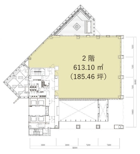 神保町北東急ビル2F 間取り図