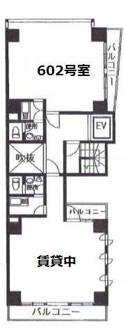 OHD練馬ビル602 間取り図