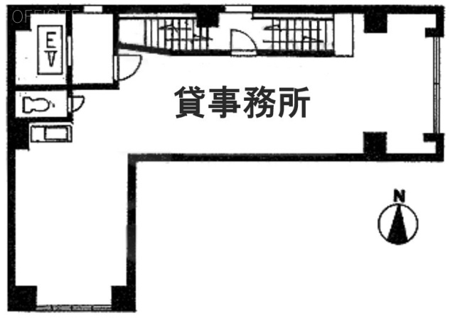 KGK鳥越ビル2F 間取り図