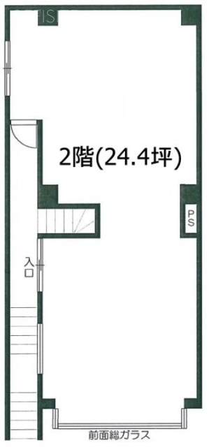 ナカバチビル2F 間取り図