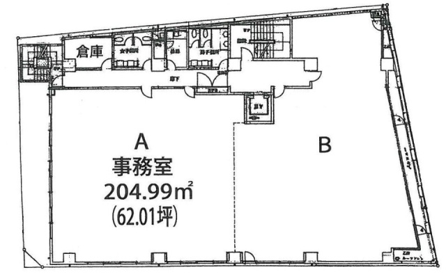 モアクレスト高田馬場3A 間取り図