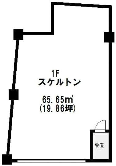 クレセント南荻窪ビル1F 間取り図